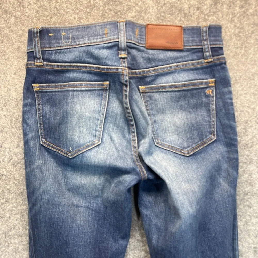 Madewell‎ Jeans Women's 26 Skinny Skinny Dark Blue Stretch Mid Rise Denim Pants